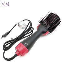 3-in-1 Hair Dryer Brush Glower Steps