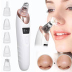 ⭐ DermaGlow 5-in-1 Blackhead Vacuum Pore Cleaner