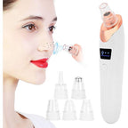 ⭐ DermaGlow 5-in-1 Blackhead Vacuum Pore Cleaner