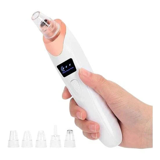 ⭐ DermaGlow™ 5-in-1 Acne & Blackhead Remover Pro Glower Steps
