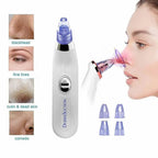 ⭐ DermaGlow 5-in-1 Blackhead Vacuum Pore Cleaner