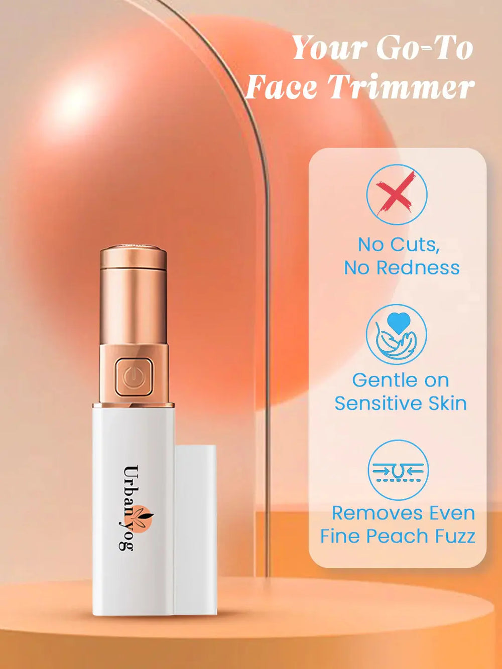 Facial Hair Remover For Women🌸 Glower Steps