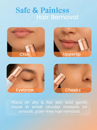 Facial Hair Remover For Women🌸 Glower Steps