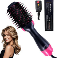 3-in-1 Hair Dryer Brush Glower Steps