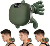 4D Hand-Grip Neck & Shoulder Massager Glower Steps