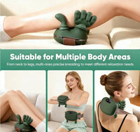 4D Hand-Grip Neck & Shoulder Massager Glower Steps