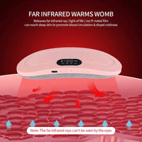 Menstrual Period Heating Pad for Cramps Massage Glower Steps