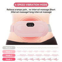 Menstrual Period Heating Pad for Cramps Massage Glower Steps