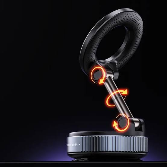 GLOWER STEPS MagGrip 360° 📱 – Strong Magnetic Phone Holder, Mounts Anywhere